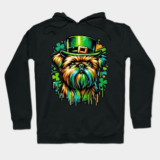 Brussels Griffon Celebrates Vibrant Saint Patrick's Day Hoodie